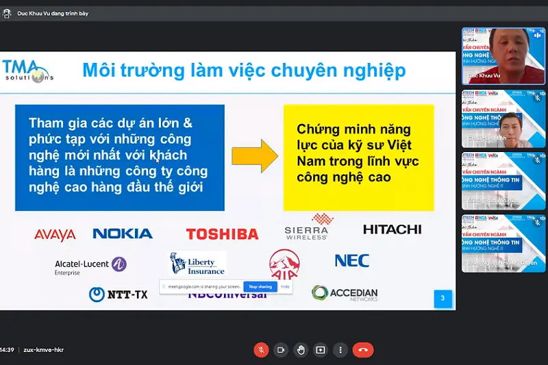 TMA nhanh chóng bắt nhịp cùng các trường đại học chuẩn bị cho các sự kiện năm 2022
